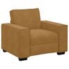 vidaXL sofastol 100x78x84 cm fl&oslash;jl brun