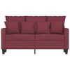 vidaXL 2-personers sofa 120 cm stof vinr&oslash;d