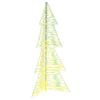 vidaXL Juletr&aelig; 160 LED'er Varm hvid 150 cm PET