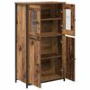 vidaXL Highboard Gammelt tr&aelig; 62 x 32 x 106,5 cm Konstrueret tr&aelig;