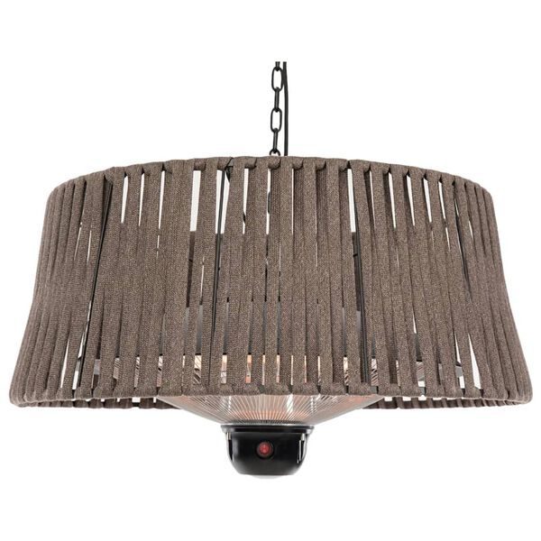 Sunred ophængt terrassevarmer Artix Corda 1800 W halogen brun