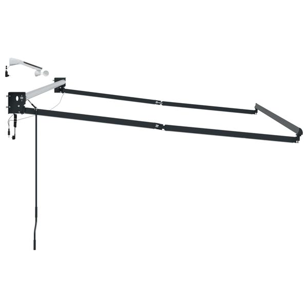 vidaXL Elektrisk Utr&aelig;kkelig Markiseramme Antracit 3 x 2 m Aluminium