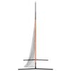 vidaXL Golf Træningshjælpemidler Sort 213 x 213 cm Polyester