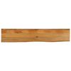 vidaXL bordplade 140x40x2,5 cm naturlig kant massivt mangotr&aelig;