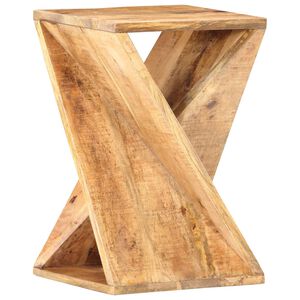 vidaXL sidebord 35x35x55 cm massivt mangotr&aelig;