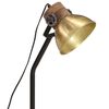 vidaXL skrivebordslampe 18x18x60 cm 25 W E27 antik messingfarve