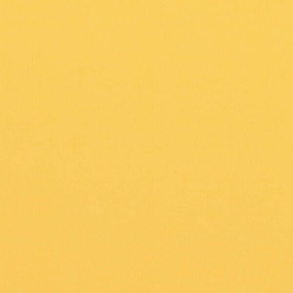 vidaXL altanafsk&aelig;rmning 75x600 cm oxfordstof gul