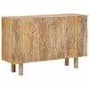 vidaXL Sideboard 100 x 30 x 65 cm Massivt Mango Tr&aelig; og Ingeni&oslash;rtr&aelig;