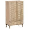 vidaXL skab 60x33x100 cm massivt mangotr&aelig;