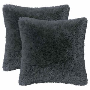 vidaXL Pude med pude HEERLEN 6 stk. Antracit PV Fleece