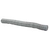 vidaXL Hexagon Hegn 1,4 x 25 m Galvaniseret st&aring;l S&oslash;lv