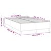 vidaXL Boxspring sengeramme 120x200 cm kunstl&aelig;der cremefarvet