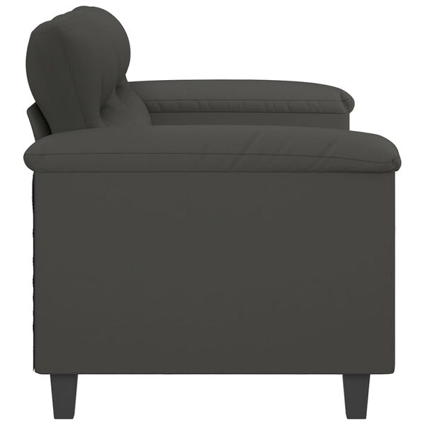 vidaXL 2-personers sofa 140 cm stof mikrofiberstof
