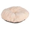 FLAMINGO 2-i-1 kattehule Snoozebay 45x35x35 cm brun og cremefarvet
