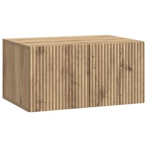 vidaXL V&aelig;gh&aelig;ngt TV-skab Artisan-eg 59,5 x 41 x 30 cm Konstrueret tr&aelig;