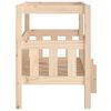 vidaXL hundeseng 65,5x50,5x70 cm massivt fyrretr&aelig;