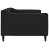 vidaXL daybed 90x200 cm stof sort
