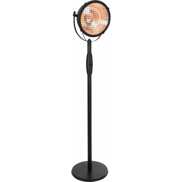 Sunred fritst&aring;ende varmeapparat Indus 2100 W halogen sort