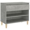 vidaXL skoreol 70x36x60 cm konstrueret tr&aelig; betongr&aring;
