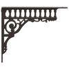 vidaXL V&aelig;ghylde beslag 12 stk. Antik Brun 27,5 x 23 x 4 cm St&aring;l