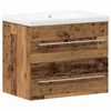 vidaXL Badev&aelig;relsesskabsunder 2 stk. Gammelt tr&aelig; 60 x 38,5 x 48 cm