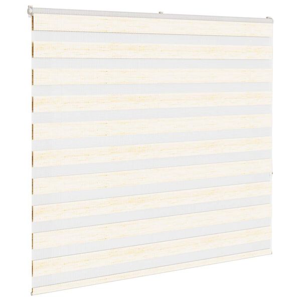vidaXL zebragardin marmorbeige 160x150 cm stofbredde 155,9cm polyester