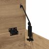 vidaXL Opbevaringskasse Artisan Egetræ 90 x 35 x 35 cm Konstrueret træ