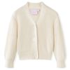 Strikket cardigan til b&oslash;rn str. 116 strik snehid