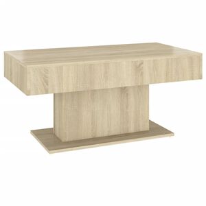 vidaXL sofabord 96x50x45 cm konstrueret træ sonoma-eg