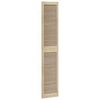 vidaXL Skabsd&oslash;r Naturfarvet 201 x 2,1 x 39,5 cm Massivt fyrretr&aelig;