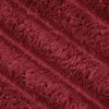 vidaXL Kastet&aelig;pper 6 pcs Bordeaux R&oslash;d 240 x 220 cm Fleece