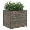 vidaXL plantekasse 36x30x32 cm polyrattan gr&aring;