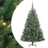 vidaXL Kunstigt Hinged Juletr&aelig; Gr&oslash;n 150 cm PVC og metal