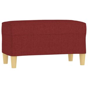 vidaXL b&aelig;nk 70x35x41 cm stof vinr&oslash;d