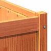 vidaXL plantekasse 90x50x50 cm massivt fyrretr&aelig; gyldenbrun