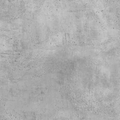 vidaXL sengeskabe m. metalben 2 stk. 40x35x69 cm betongrå