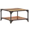 vidaXL sofabord 60x60x35 cm massivt genbrugstr&aelig;