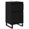 vidaXL Sideboard Sort eg 35 x 40 x 70 cm Konstrueret tr&aelig;