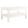 vidaXL sofabord 80x50x40 cm massivt fyrretr&aelig; hvid