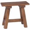 vidaXL b&aelig;nk Naturfarvet 50,5 x 25 x 47,5 cm Massivt mahognitr&aelig;