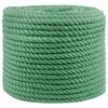 vidaXL Jute reb 10 mm Gr&oslash;n 100% Tossa jute