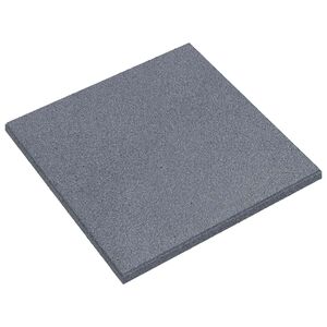 vidaXL Faldbeskyttelsesfliser 6 stk. Gr&aring; 50 x 50 cm Gummi