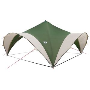 vidaXL Party Tent med tag Gr&oslash;n 500 x 500 x 350 cm Polyester og St&aring;l