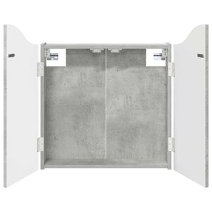 vidaXL Dartboard Skab Betongr&aring; 56 x 12 x 63 cm Konstrueret tr&aelig;