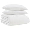 vidaXL Vinter dyne med pude 3 pcs Hvid Dunfjer