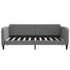 vidaXL daybed med madras 90x190 cm stof m&oslash;rkegr&aring;
