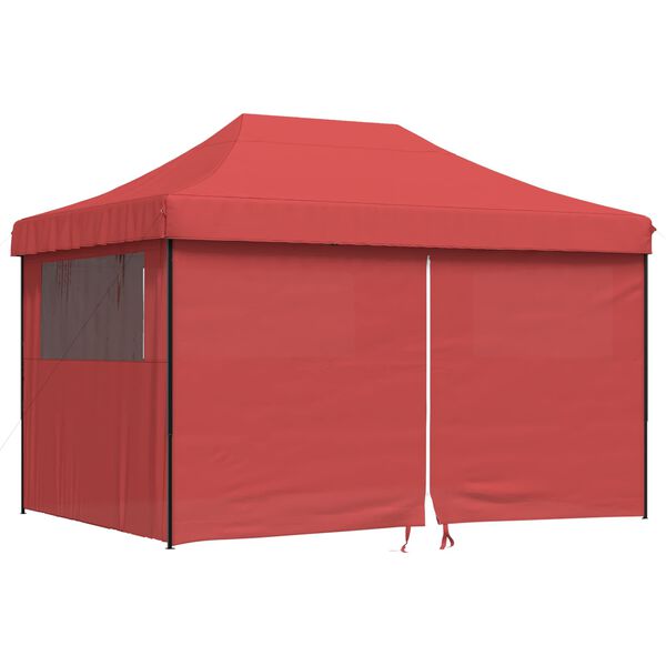 vidaXL Party Tent Bordeaux 279 x 410 x 315 cm Oxford stof