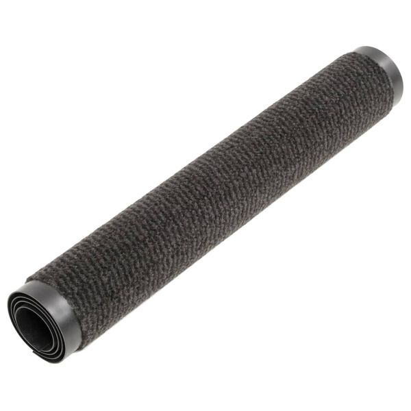 vidaXL m&aring;tter med st&oslash;vkontrol 2 stk. rektangul&aelig;r tuftet 90x150 cm sort