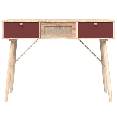 vidaXL konsolbord med skuffer 105x30x75 cm konstrueret træ
