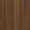 vidaXL skoskab 102x36x60 cm konstrueret træ brun egetræ